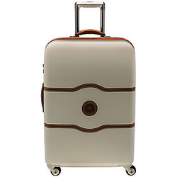 Delsey Chatelet 4-Wheel 67cm Medium Suitcase Cream